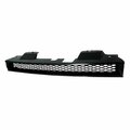 Overtime Type R Front Hood Grille for 90 to 93 Honda Accord- Black - 10 x 12 x 36 in. OV3765520